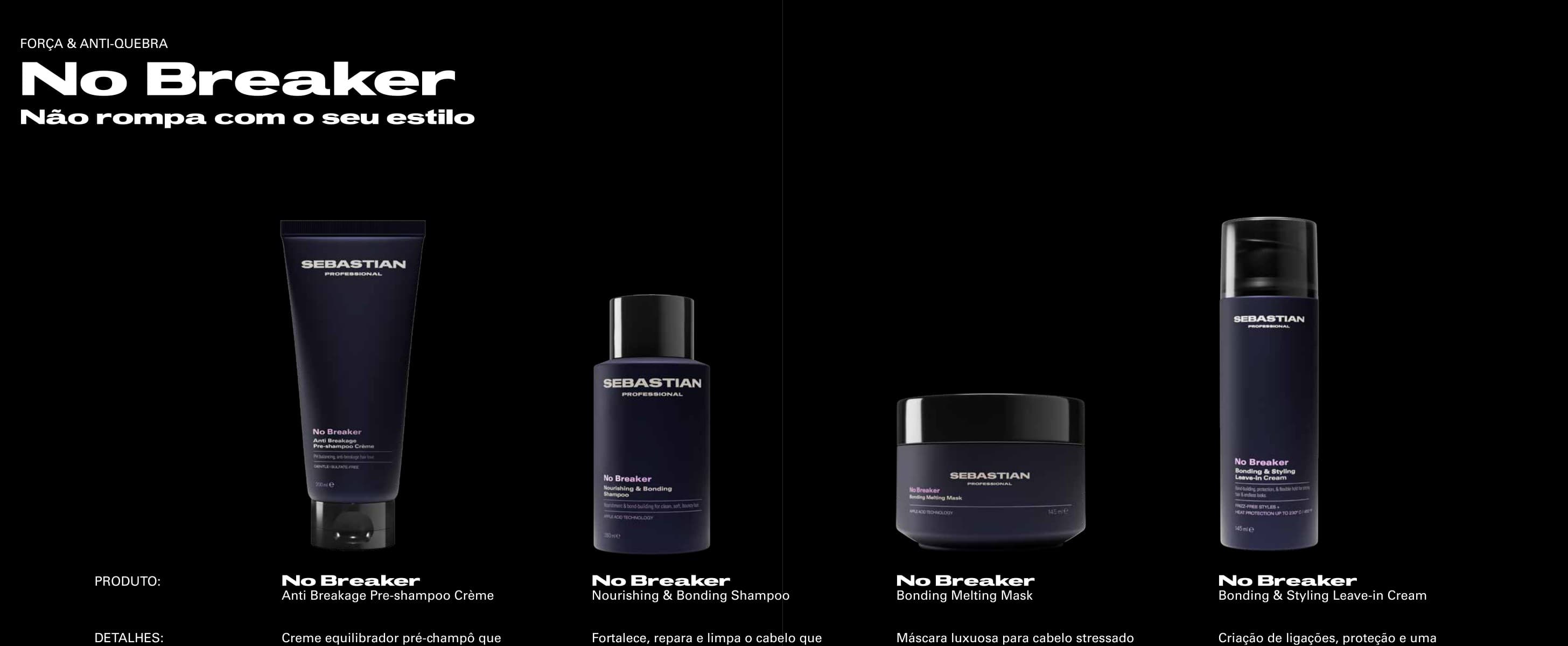Produtos Sebastian Professional No Breaker