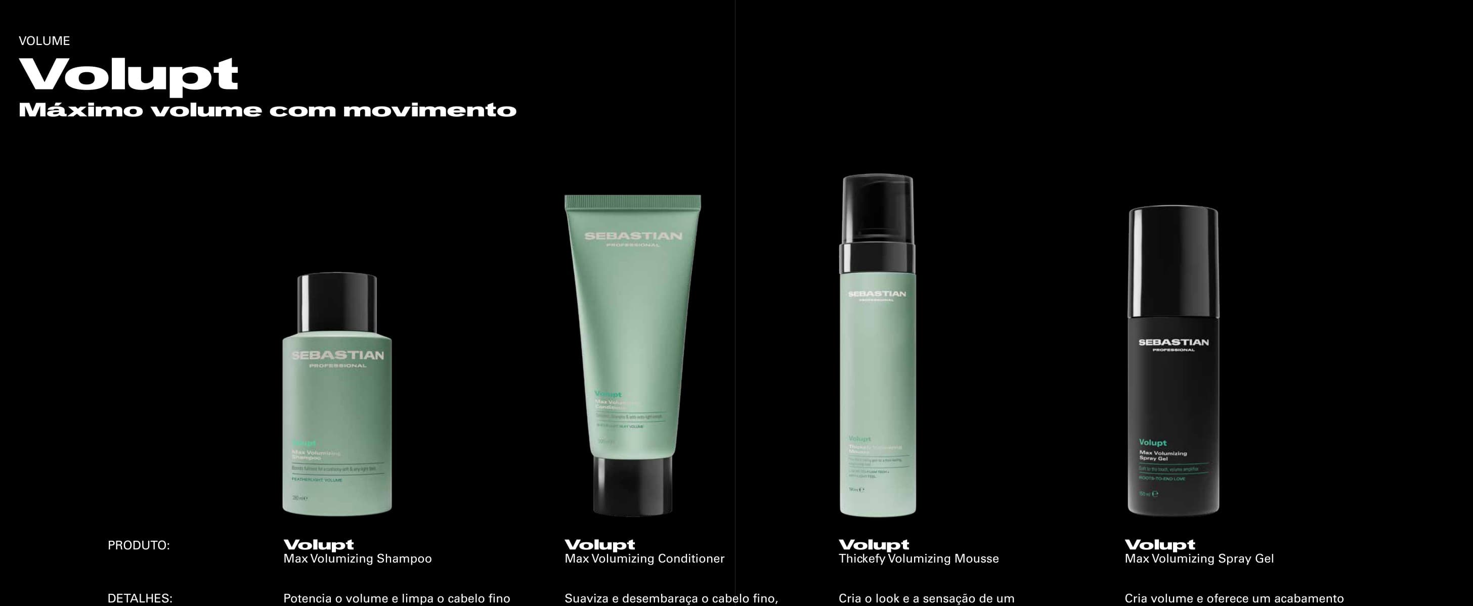 Produtos Sebastian Professional Volupt